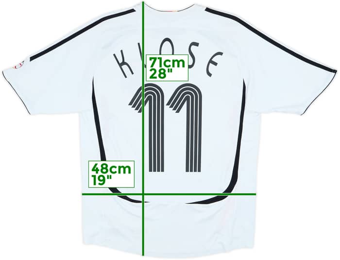 2005-07 Germany Home Shirt Klose #11 - 7/10 - (XL.Boys)
