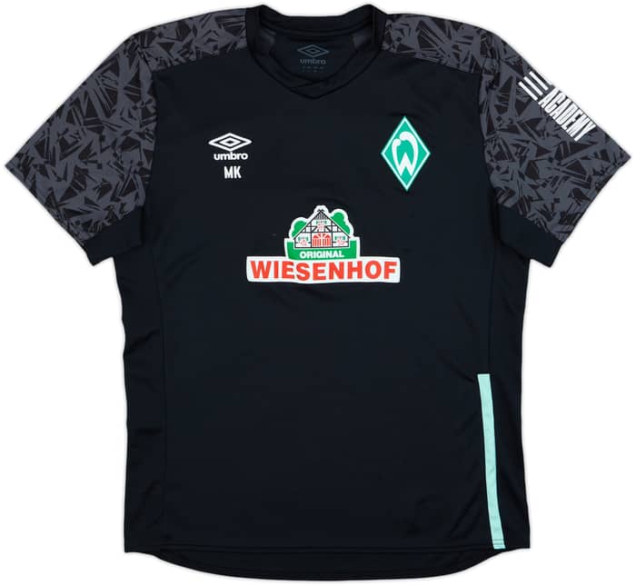 2019-20 Werder Bremen Staff Issue Umbro Training Shirt MK - 6/10 - (L)