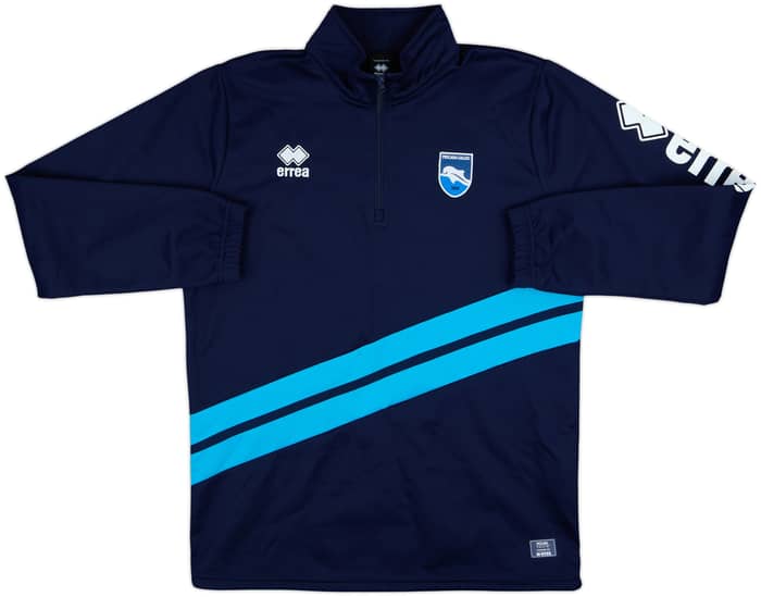 Chaqueta de chándal 1/4 Zip Errea del Pescara 2016-17 - 10/10 - (XL)