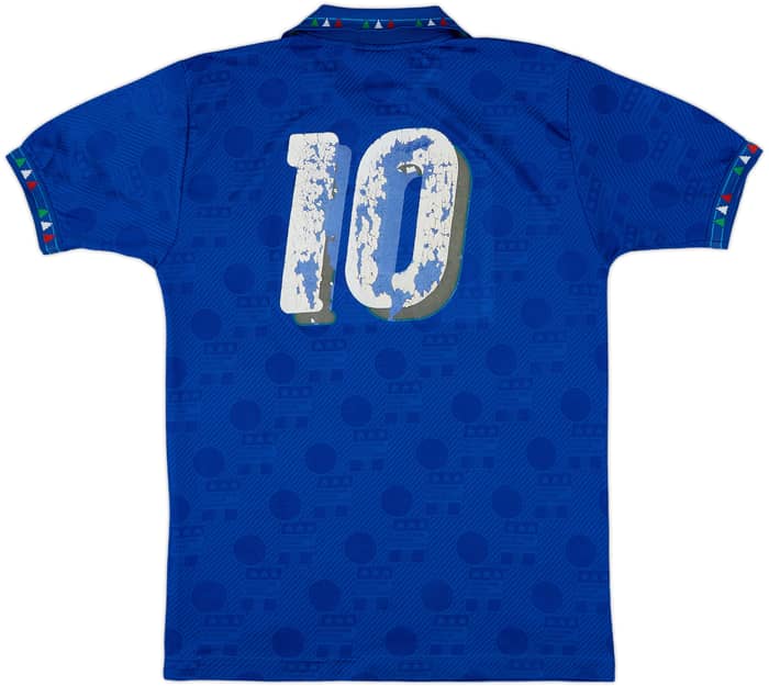 1994 Italy Home Shirt (Baggio) #10 - 5/10 - (M)