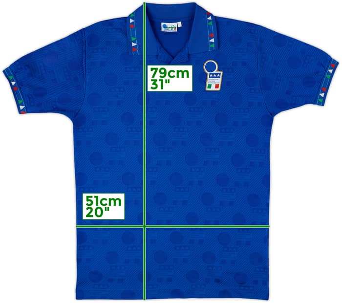 1994 Italy Home Shirt (Baggio) #10 - 5/10 - (M)