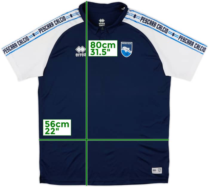 2018-19 Pescara Errea Polo Shirt - 7/10 - (XXL)