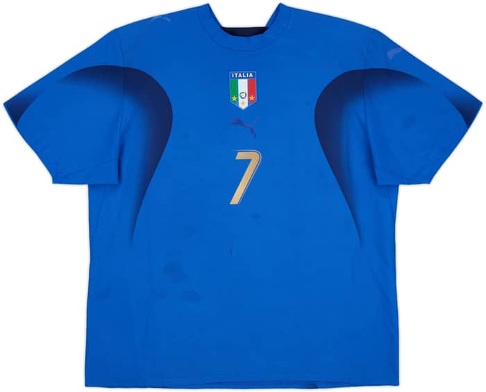2006 Italy Home Shirt Del Piero #7 - 4/10 - (XL)