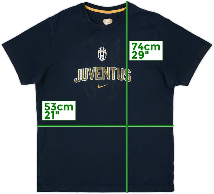 2008-09 Juventus Nike Cotton Tee - 6/10 - (M)