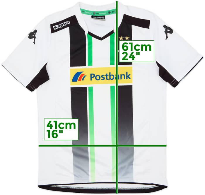 2014-15 Borussia Monchengladbach Home Shirt - 7/10 - (M.Boys)