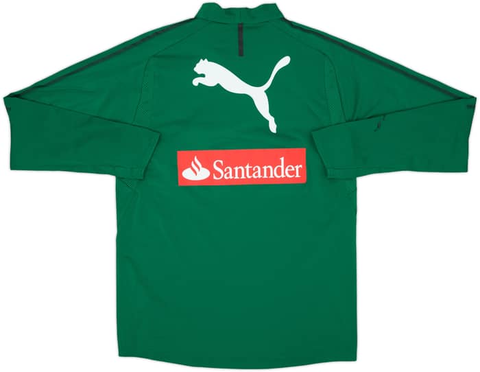 2017-18 Borussia Monchengladbach Puma 1/4 Zip Training Top - 8/10 - (M)