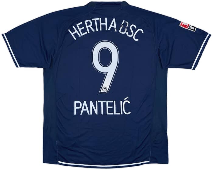 2007-08 Hertha Berlin Home Shirt Pantelic #9 - 5/10 - (L)