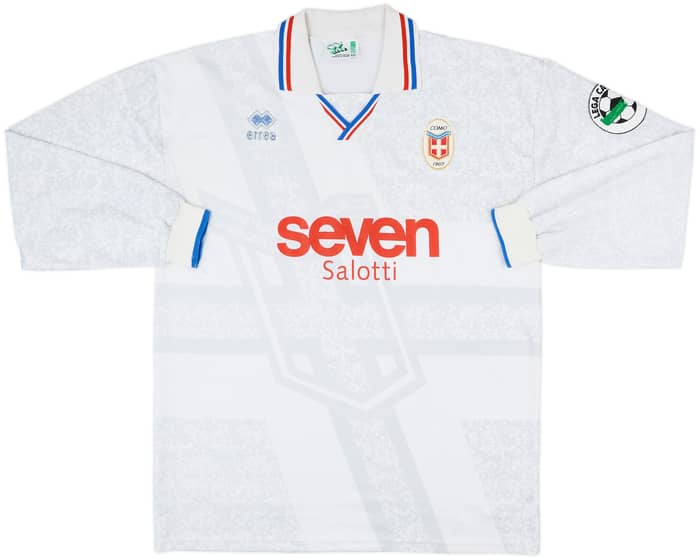 1996-97 Como Away L/S Shirt - 7/10 - (XXL)