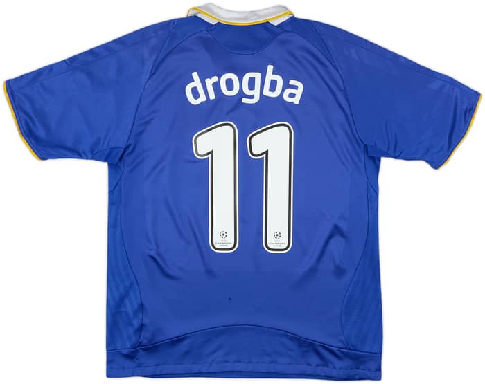 2008-09 Chelsea Home Shirt Drogba #11 - 7/10 - (L)