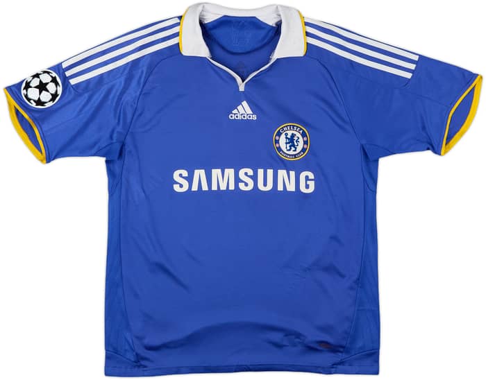 2008-09 Chelsea Home Shirt Drogba #11 - 7/10 - (L)