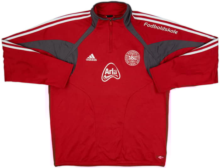 2004-05 Denmark adidas 1/4 Zip Training Top - 6/10 - (XL/XXL)