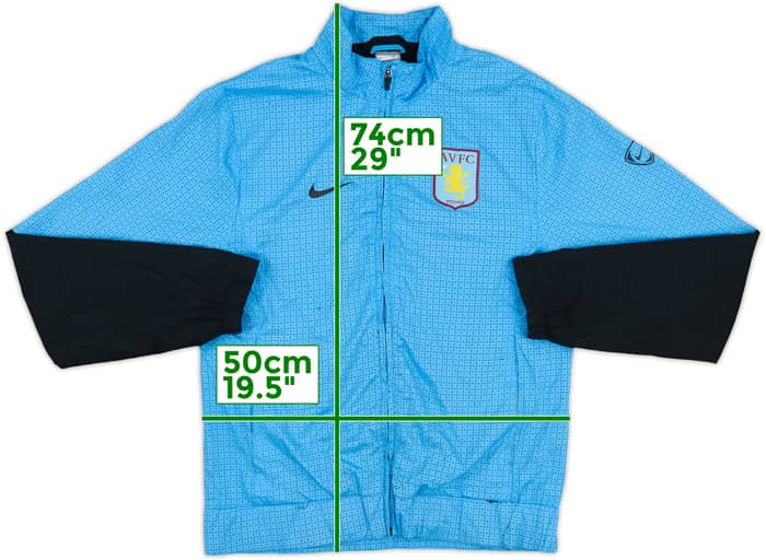 2009-10 Aston Villa Nike Track Jacket - 7/10 - (M)