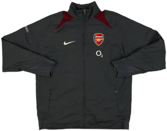 2005-06 Arsenal Nike Track Jacket - 7/10 - (L.Boys)