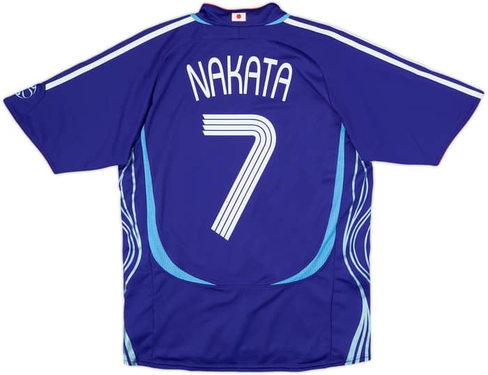 2006-08 Japan Home Shirt Nakata #7 - 9/10 - (XS)