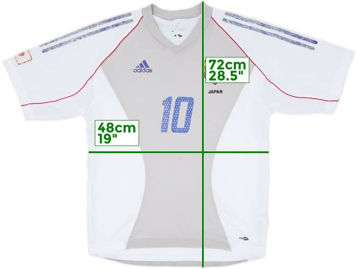 2002-04 Japan Player Issue Away Shirt #10 - 4/10 - (M)