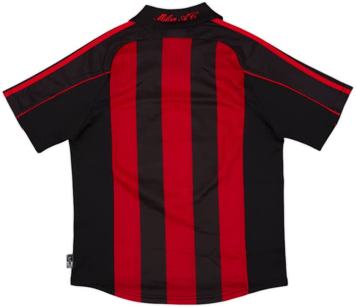 2000-02 AC Milan Home Shirt - 8/10 - (L.Boys)