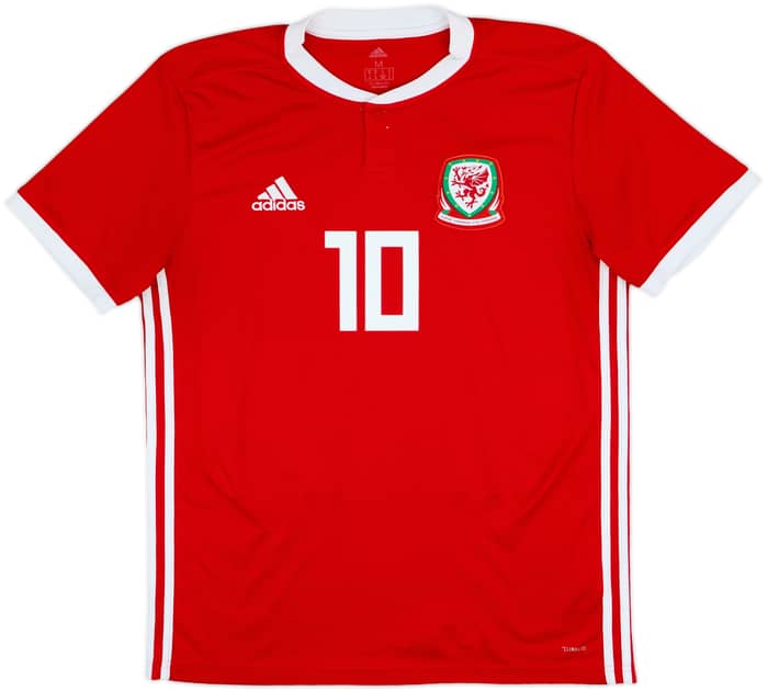 2018-19 Wales Home Shirt Ramsey #10 - 9/10 - (M)