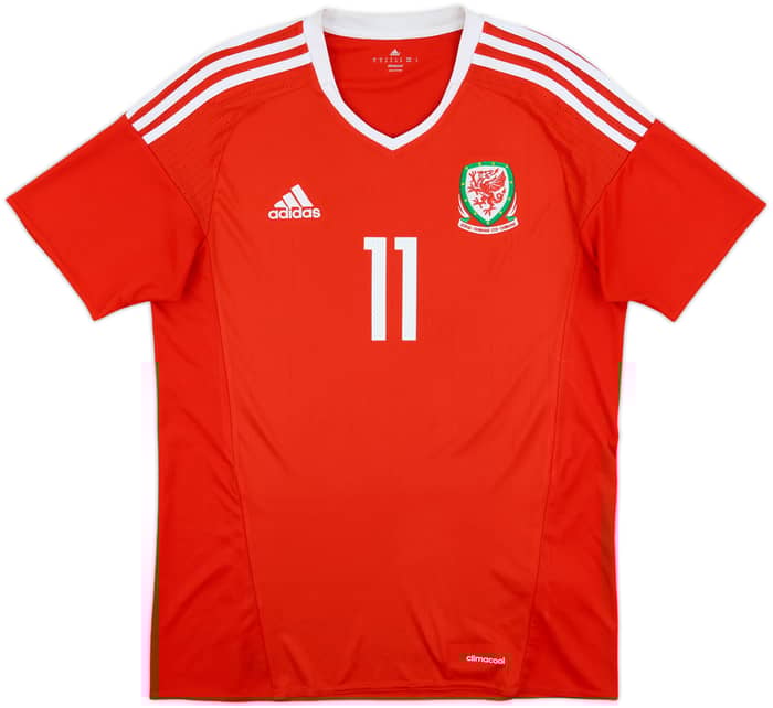 2016-17 Wales Home Shirt Bale #11 - 8/10 - (M)