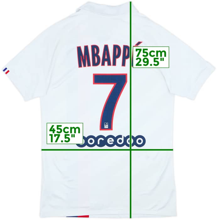 2019-20 Paris Saint-Germain Third Shirt Mbappe #7 - 6/10 - (S)