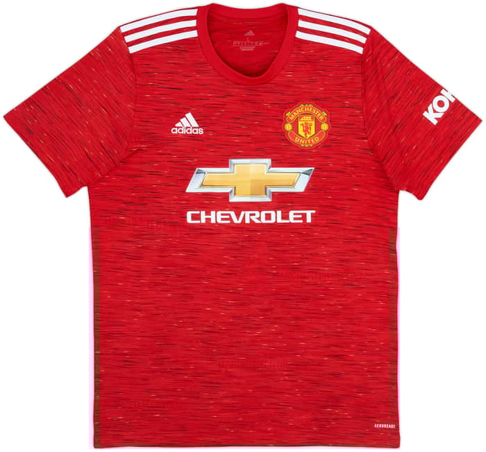 2020-21 Manchester United Home Shirt Pogba #6 - 10/10 - (L)
