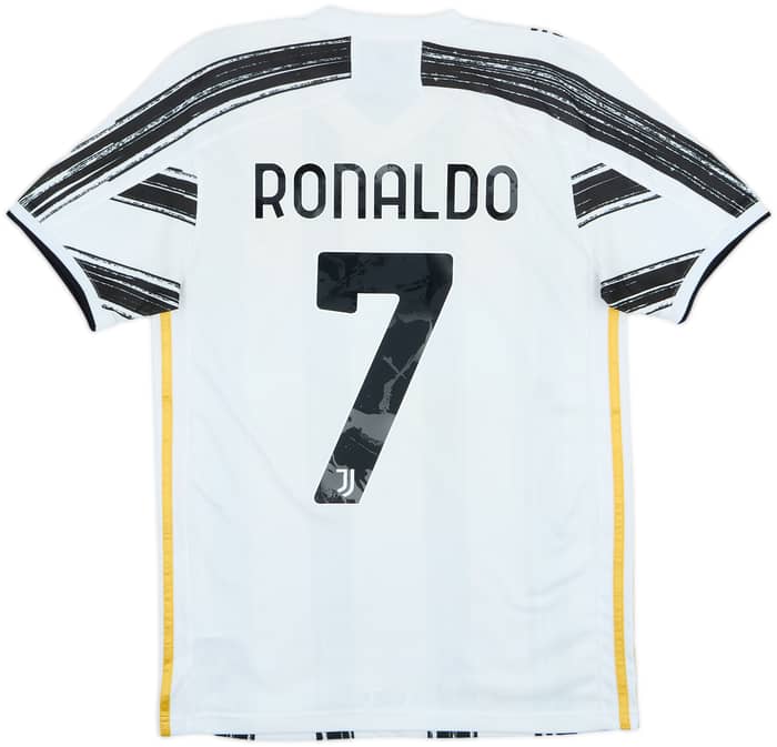 2020-21 Juventus Home Shirt Ronaldo #7 - 5/10 - (S)