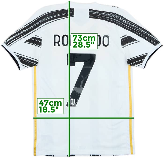 2020-21 Juventus Home Shirt Ronaldo #7 - 5/10 - (S)