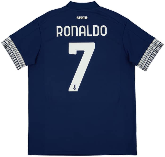 2020-21 Juventus Away Shirt Ronaldo #7 - 8/10 - (L)