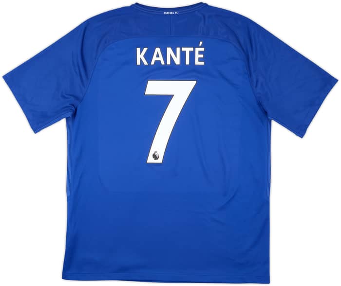 2017-18 Chelsea Home Shirt Kante #7 - 8/10 - (XL)