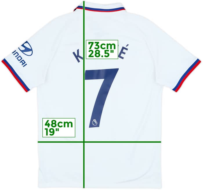 2019-20 Chelsea Away Shirt Kante #7 - 6/10 - (M)