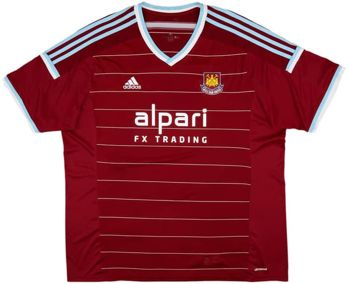 2014-15 West Ham Home Shirt Noble #16 - 8/10 - (XXL)