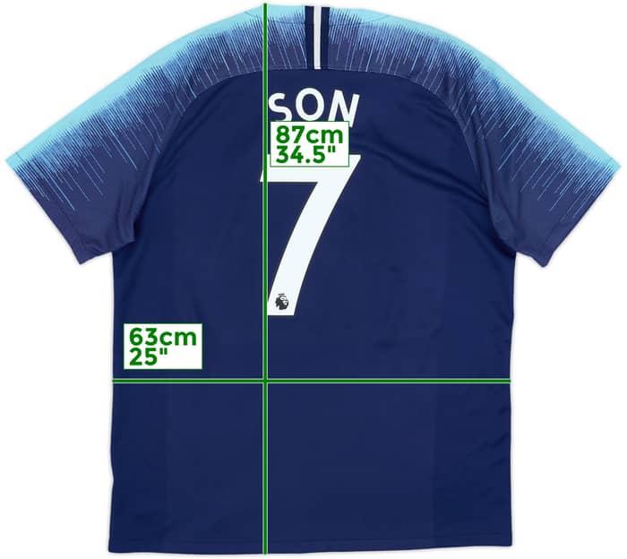 2018-19 Tottenham Away Shirt Son #7 - 6/10 - (XL)