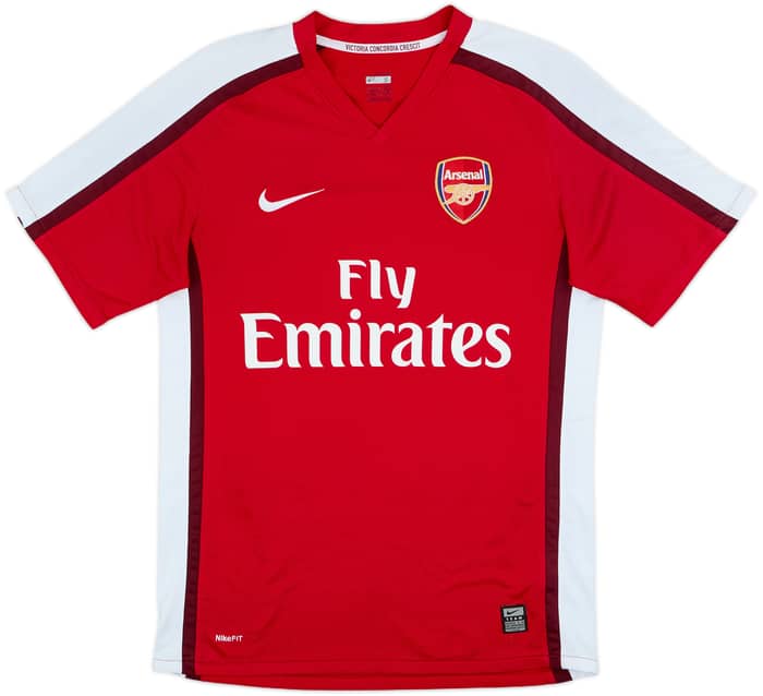 2008-10 Arsenal Home Shirt Fabregas #4 - 8/10 - (S)