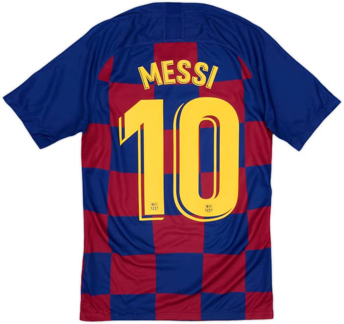 2019-20 Barcelona Home Shirt Messi #10 - 8/10 - (XS)
