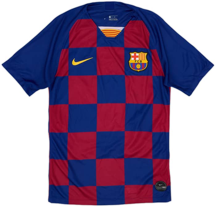 2019-20 Barcelona Home Shirt Messi #10 - 8/10 - (XS)