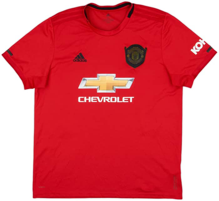 2019-20 Manchester United Home Shirt Pogba #6 - 8/10 - (XL)