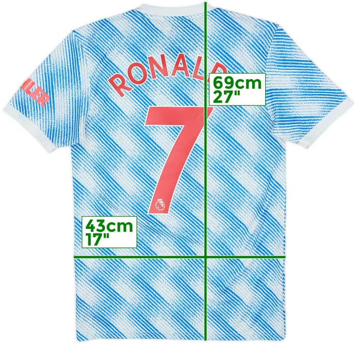2021-22 Manchester United Away Shirt Ronaldo #7 - 6/10 - (XS)