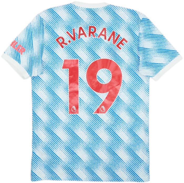 2021-22 Manchester United Away Shirt R.Varane #19 - 5/10 - (S)
