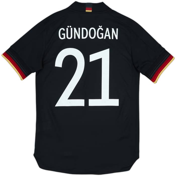 2020-21 Germany Authentic Away Shirt Gundogan #21 - 8/10 - (S)