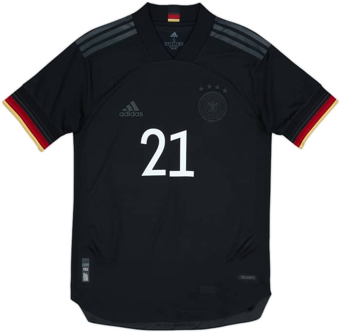 2020-21 Germany Authentic Away Shirt Gundogan #21 - 8/10 - (S)