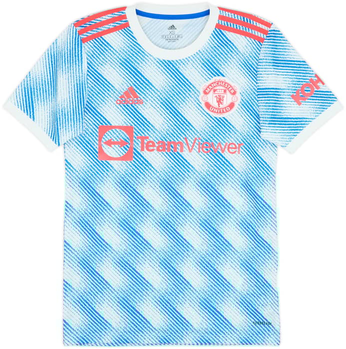 2021-22 Manchester United Away Shirt B.Fernandes #18 - 8/10 - (XS)