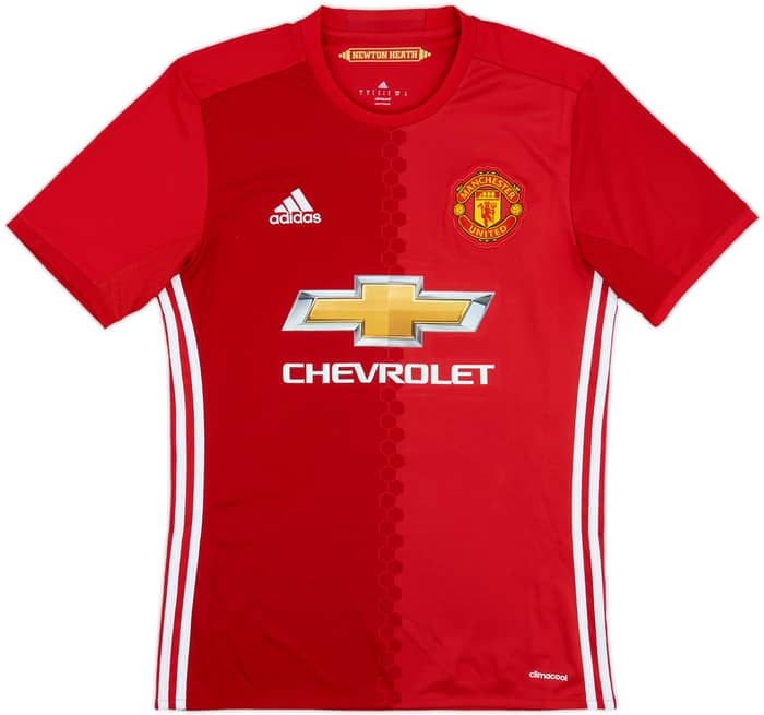 2016-17 Manchester United Home Shirt Ibrahimovic #9 - 8/10 - (S)