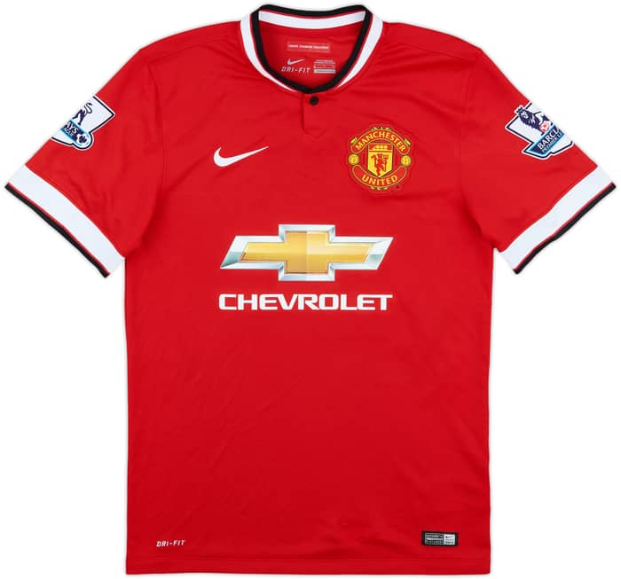 2014-15 Manchester United Home Shirt V.Persie #20 - 10/10 - (S)