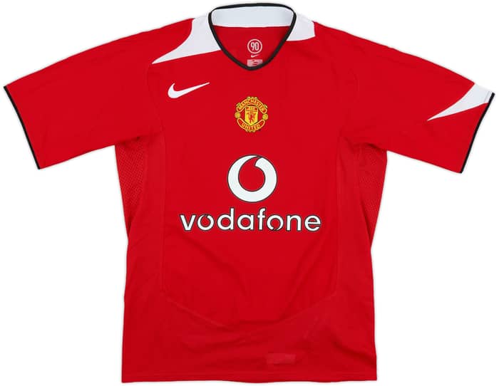 2004-06 Manchester United Home Shirt Ronaldo #7 - 8/10 - (S)