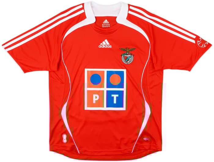 2006-07 Benfica Home Shirt - 10/10 - (L.Boys)