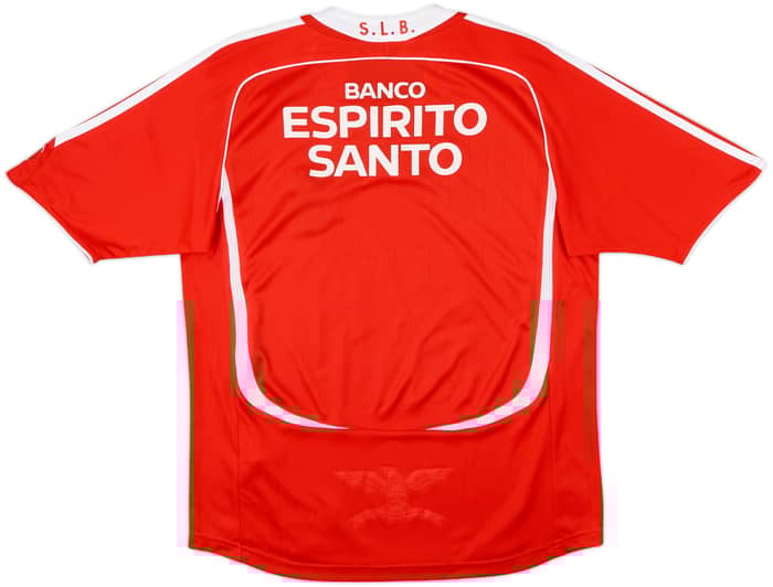 2006-07 Benfica Home Shirt - 10/10 - (L.Boys)