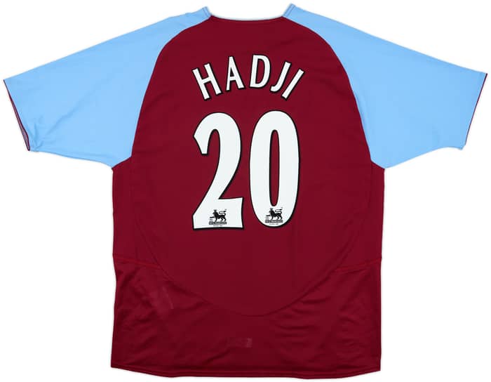 2003-04 Aston Villa Home Shirt Hadji #20 - 9/10 - (M)
