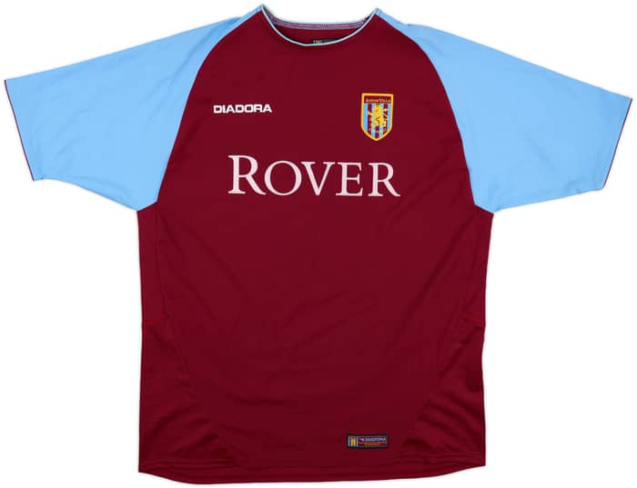 2003-04 Aston Villa Home Shirt Hadji #20 - 9/10 - (M)