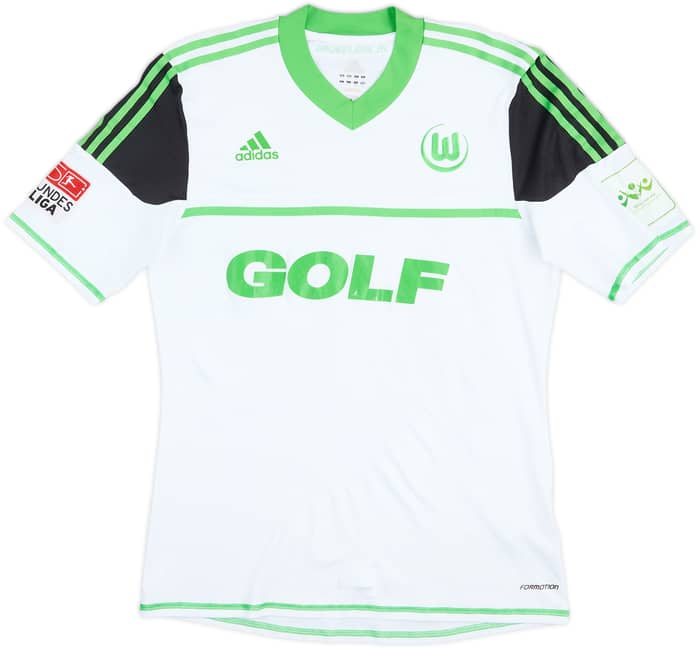 2012-13 Wolfsburg Match Issue Signed Away Shirt Polak #29