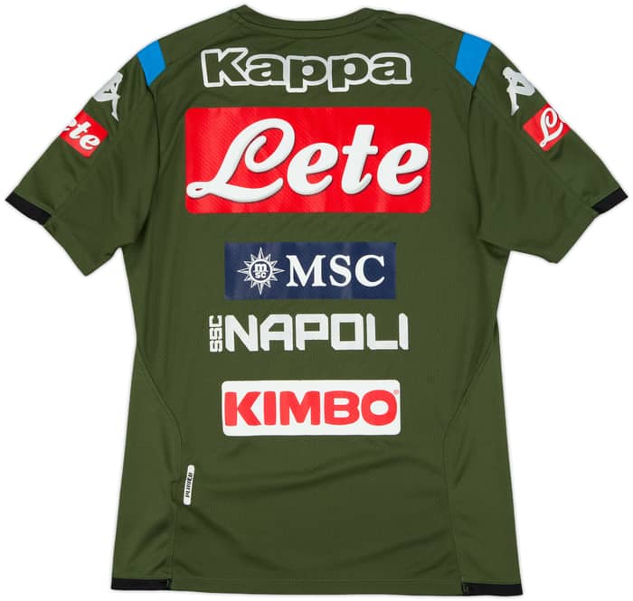 2019-20 Napoli Kappa Training Shirt - 8/10 - (L)