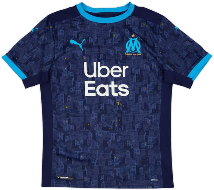 2020-21 Olympique Marseille Away Shirt - 10/10 - (S)